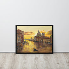 Load image into Gallery viewer, Venice Framed canvas