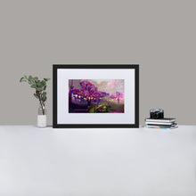 Load image into Gallery viewer, Sakura, the Geisha and the Cherry Blossoms framed print