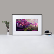 Load image into Gallery viewer, Sakura, the Geisha and the Cherry Blossoms framed print