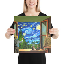 Load image into Gallery viewer, Van Gogh Starry Night print Poster