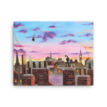Load image into Gallery viewer, Mary Poppins Canvas print "Mary Poppins & Bert"