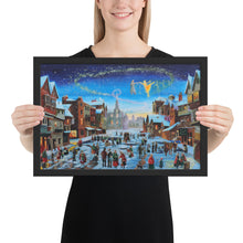 Load image into Gallery viewer, A Christmas Carol, Scrooge Framed fine art print, Gordon Bruce
