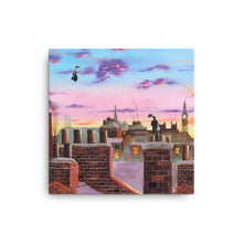 Load image into Gallery viewer, Mary Poppins Canvas print "Mary Poppins & Bert"