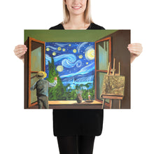 Load image into Gallery viewer, Van Gogh Starry Night print Poster