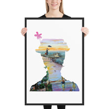 Load image into Gallery viewer, Mary Poppins Framed poster, Mary Poppins print