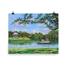 Load image into Gallery viewer, Mary Poppins poster, a print of Mary and Bert Gordon Bruce art