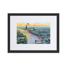 Load image into Gallery viewer, Mary Poppins print, Matte Paper Framed Poster With Mat