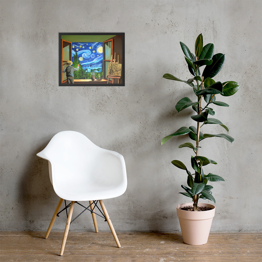 Van Gogh Starry Night Framed print