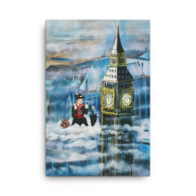 Load image into Gallery viewer, Mary Poppins in the clouds Canvas