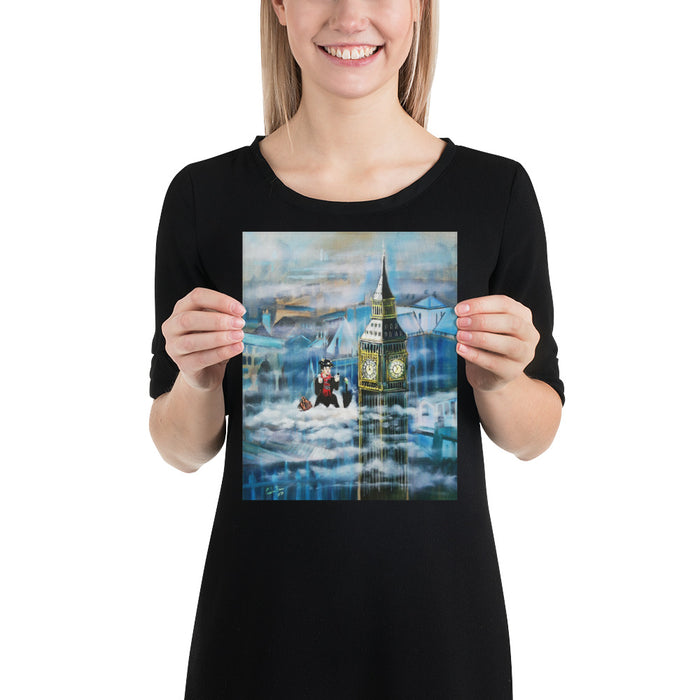Mary Poppins in London Photo paper poster