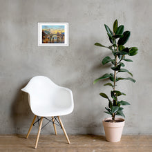 Load image into Gallery viewer, Fine art, Framed harbour print Gordon Bruce art