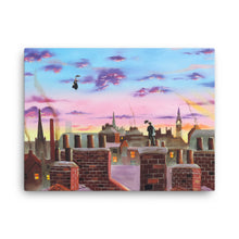 Load image into Gallery viewer, Mary Poppins Canvas print "Mary Poppins & Bert"