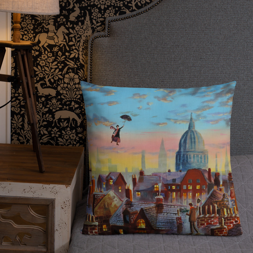 Mary Poppins & Bert II Premium Pillow