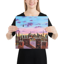 Load image into Gallery viewer, Mary Poppins art poster, Mary Poppins nursery decor