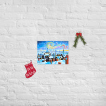 Load image into Gallery viewer, A Christmas Carol, Scrooge and the ghost of Christmas past Poster