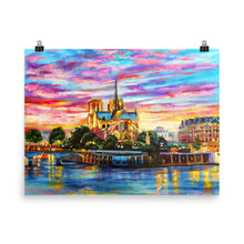 Load image into Gallery viewer, Notre Dame in Paris Poster