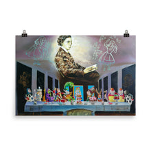 Load image into Gallery viewer, Alice in Wonderland "The Last Tea party" Photo paper poster