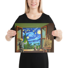 Load image into Gallery viewer, Van Gogh Starry Night print Poster