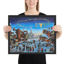 Load image into Gallery viewer, A Christmas Carol, Scrooge Framed fine art print, Gordon Bruce