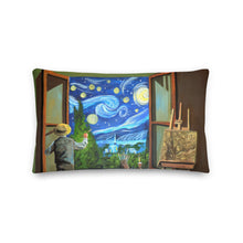 Load image into Gallery viewer, Van Gogh Starry Night  Premium Pillow