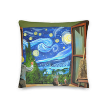Load image into Gallery viewer, Van Gogh Starry Night  Premium Pillow