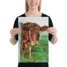 Load image into Gallery viewer, Cow print, taken from original painting