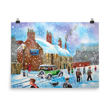 Load image into Gallery viewer, Heavy snow print from painting