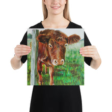 Load image into Gallery viewer, Cow print, taken from original painting
