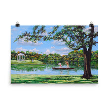 Load image into Gallery viewer, Mary Poppins poster, a print of Mary and Bert Gordon Bruce art