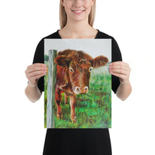 Load image into Gallery viewer, Cow print, taken from original painting