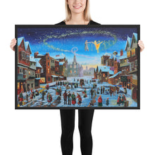 Load image into Gallery viewer, A Christmas Carol, Scrooge Framed fine art print, Gordon Bruce