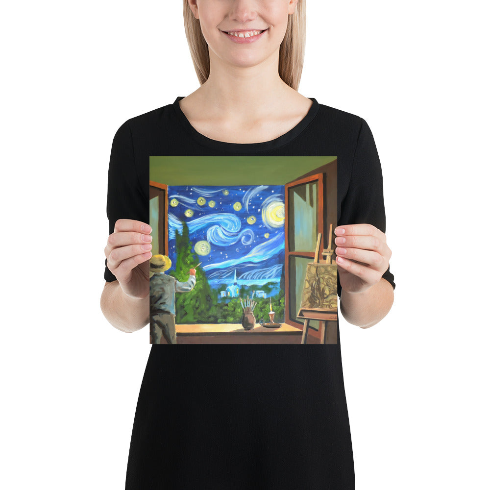 Van Gogh Starry Night print Poster