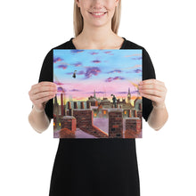 Load image into Gallery viewer, Mary Poppins art poster, Mary Poppins nursery decor