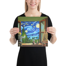 Load image into Gallery viewer, Van Gogh Starry Night print Poster
