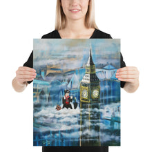 Load image into Gallery viewer, Mary Poppins in London Photo paper poster