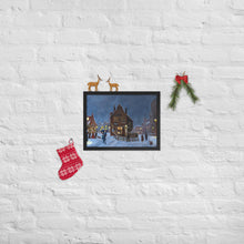 Load image into Gallery viewer, Scrooge, Christmas Framed print