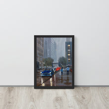 Load image into Gallery viewer, New York rain Framed photo paper print