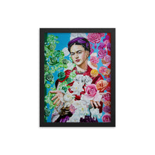 Load image into Gallery viewer, Frida Kahlo painting, framed print