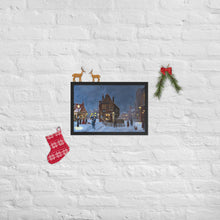Load image into Gallery viewer, Scrooge, Christmas Framed print