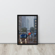 Load image into Gallery viewer, New York rain Framed photo paper print