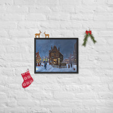 Load image into Gallery viewer, Scrooge, Christmas Framed print