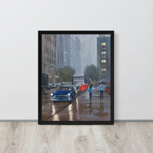 Load image into Gallery viewer, New York rain Framed photo paper print