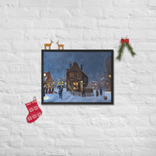 Load image into Gallery viewer, Scrooge, Christmas Framed print