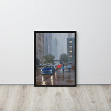 Load image into Gallery viewer, New York rain Framed photo paper print