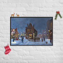 Load image into Gallery viewer, Scrooge, Christmas Framed print