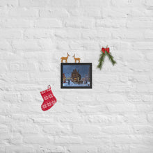 Load image into Gallery viewer, Scrooge, Christmas Framed print