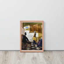 Load image into Gallery viewer, Vermeer’s new model Framed print