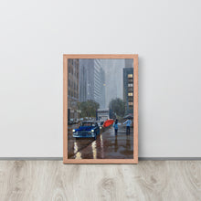 Load image into Gallery viewer, New York rain Framed photo paper print