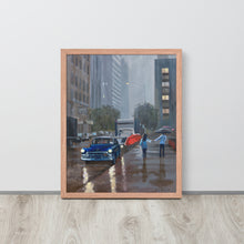 Load image into Gallery viewer, New York rain Framed photo paper print
