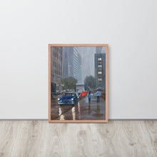 Load image into Gallery viewer, New York rain Framed photo paper print